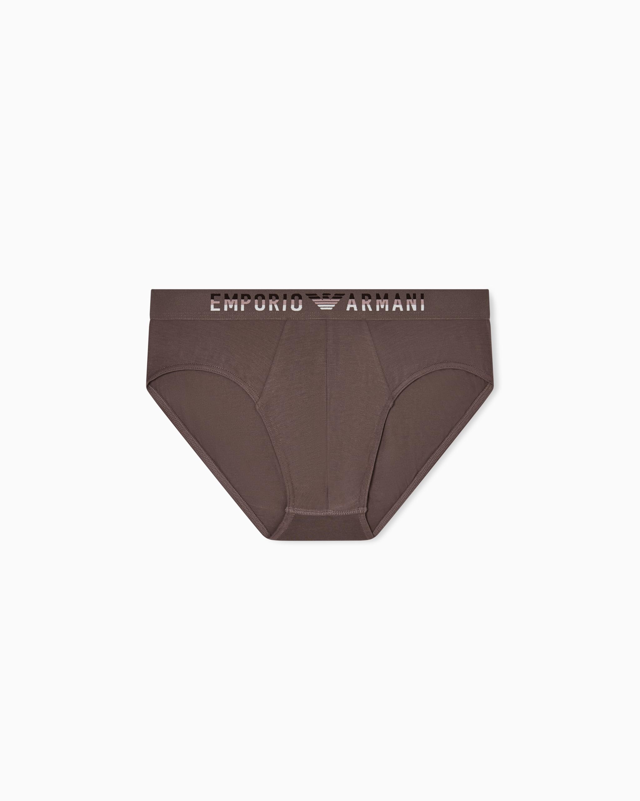 Emporio Armani Men's Soft Modal Brief Grey XL