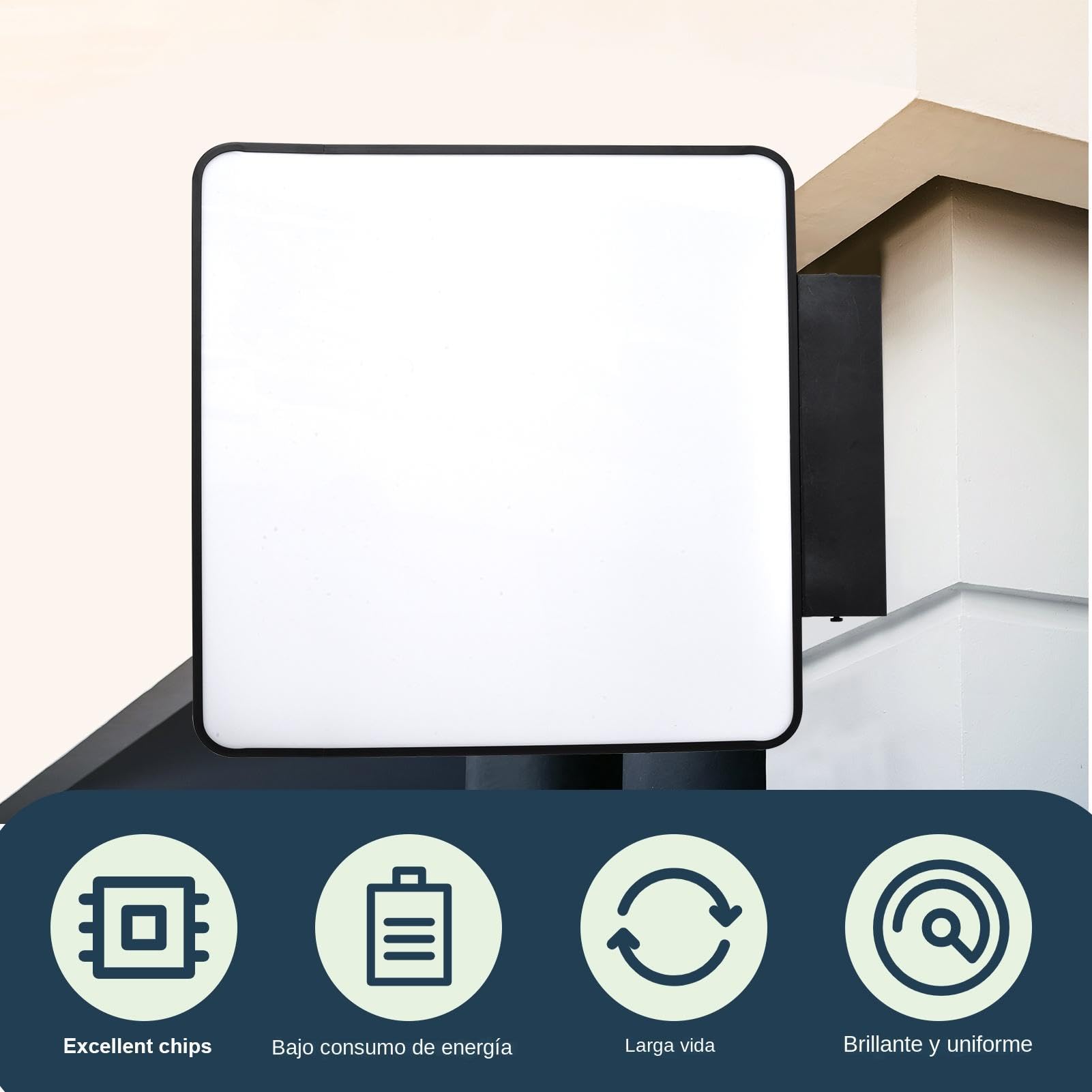 Cajas De Luz LED 70 X 70 Cm, Cajas De Luz De Doble Cara, Letrero Luminoso, Publicidad Luminosa, Lámparas De Doble Cara, Cajaes De Luzs Publicitaria, Para Decoración De Restaurante
