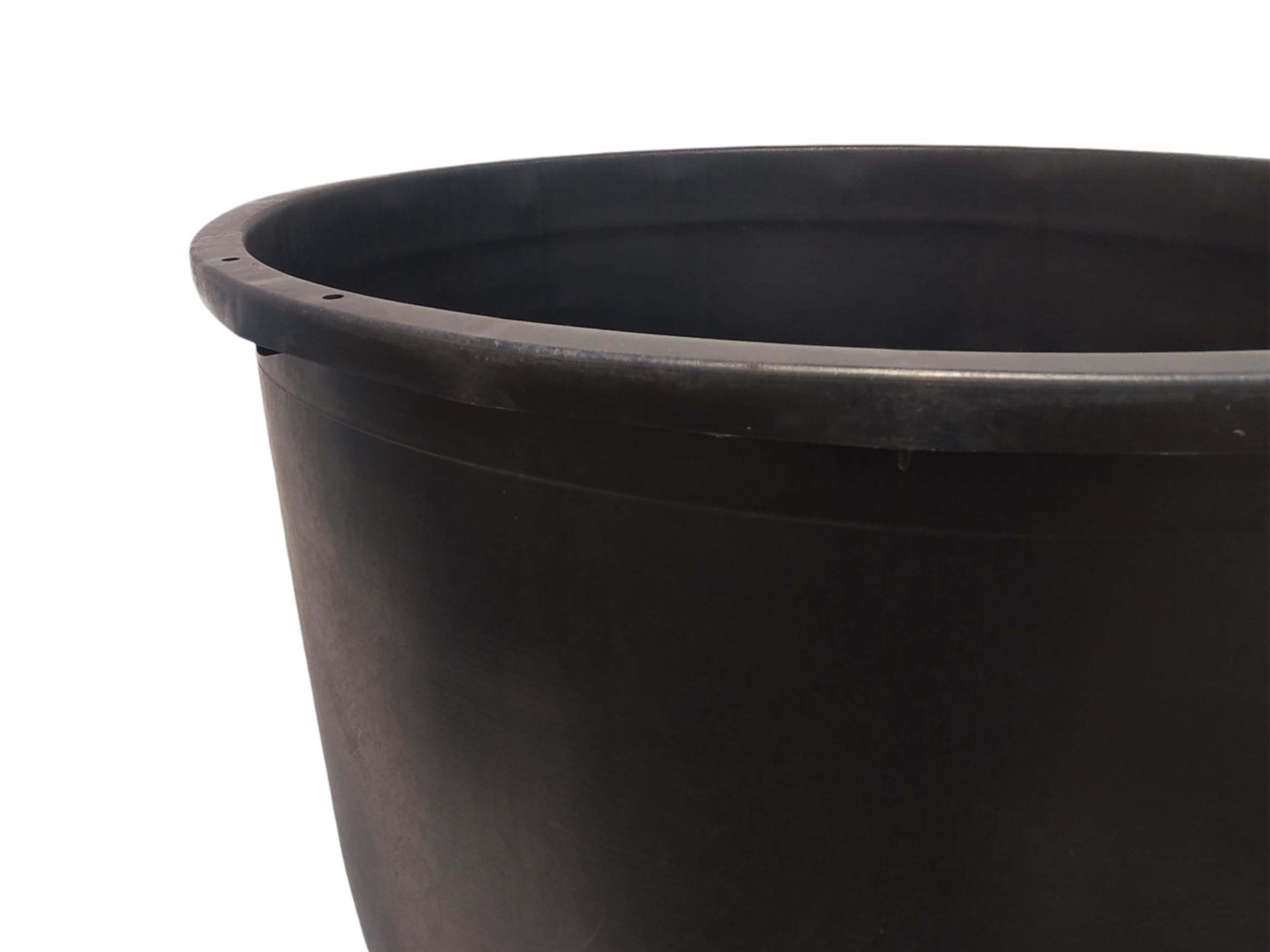NG NICCOLAI VASO TINOZZA MASTELLO DI GRANDI DIMENSIONI SENZA MANICI CON FORI PER ORTO GIARDINAGGIO E VIVAISMO VARIE MISURE 100% PVC RICCLATO (LT. 230 (Ø85/80 cm - H. 55 cm))