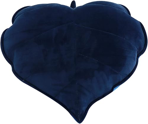 Miniatura 5 de Cyprinus Carpio Cojín de almohada para el hogar en forma de hoja 3D, almohada lumbar, almohada para el hogar, decoración de 20 x 20 pulgadas (oro