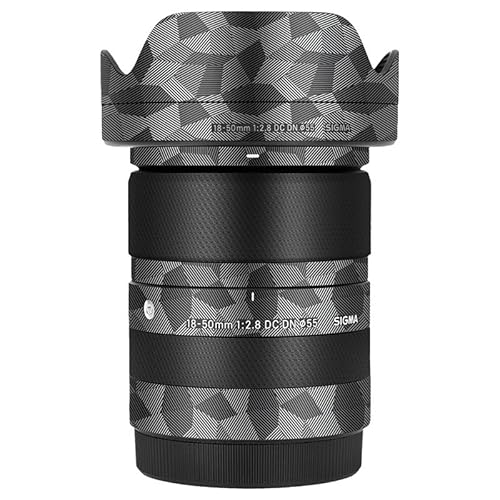 JJC �����Y�{�̕ی�t�B���� �V�O�}(Sigma) �����Y 18-50mm F2.8 DC DN Sony�\�j�[ E�}�E���g �Y�[�� �p �����Y�X�L���V�[�� 3M�ޗ� �h�� �ώC�� �ϖ��� ���^�݌v ����~�� �L�Y�h�~ ���C�g�O���[�E�W�I���g���b�N