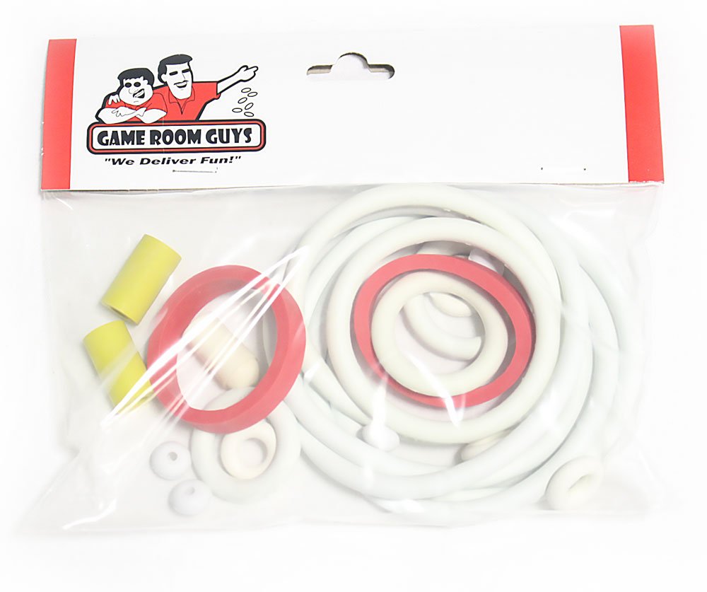 Game Room Guys Super Mario Bros Mushroom World Pinball White Ring Kit