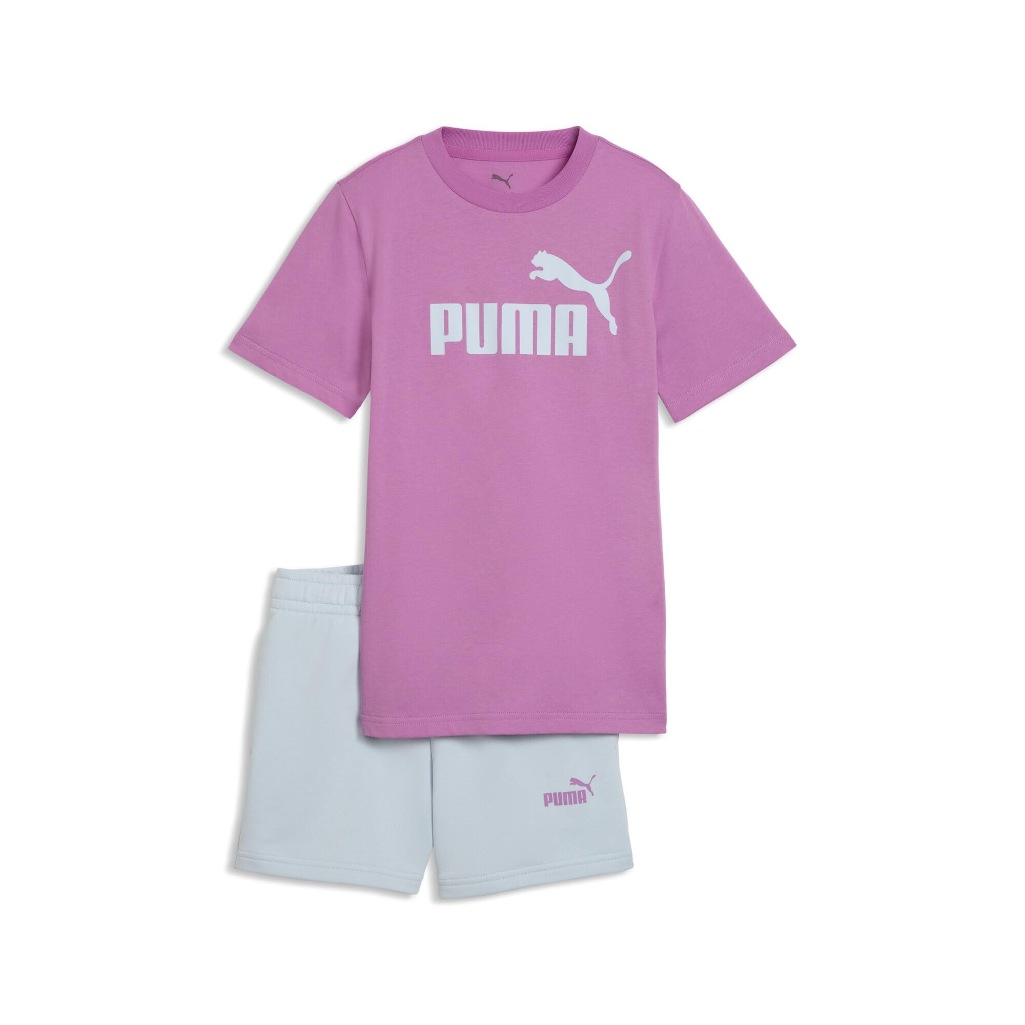 Puma Mädchen ESS No.1 Logo Tee and Shorts Set G Gestrickte Anzüge (1er Pack)