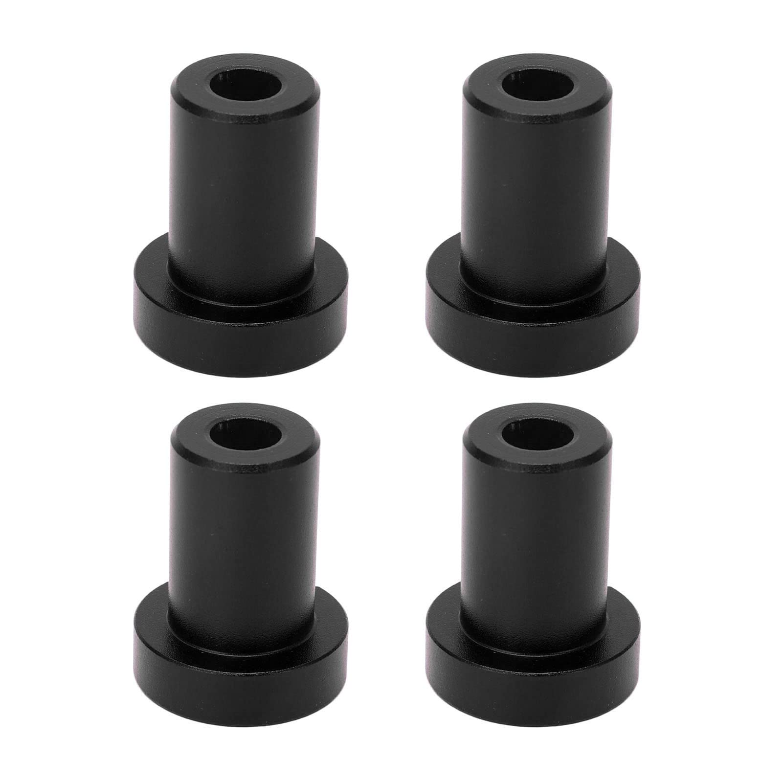 Cocoarm Ławki dla Psów Peg do Stołu Warsztatowego ze Stopu Aluminium 19 Mm 4 szt. Hamulce do Stołu Warsztatowego Obróbki Drewna Deska Trzymająca gładką powierzchnię Stabilne Pozycjonowanie dla (BLACK)