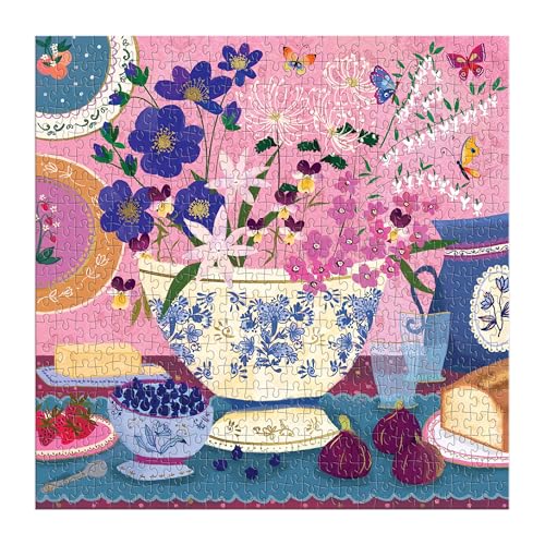 image for Galison Art of The Table – 500 Piece Joy Laforme Jigsaw Puzzle Featu