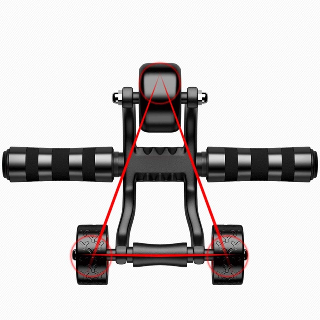 Wheel for Abdominal Exercise, Automatic 3 Wheel Foldable Abs Roller for Women Men, Abdominal Muscle Training Wheel