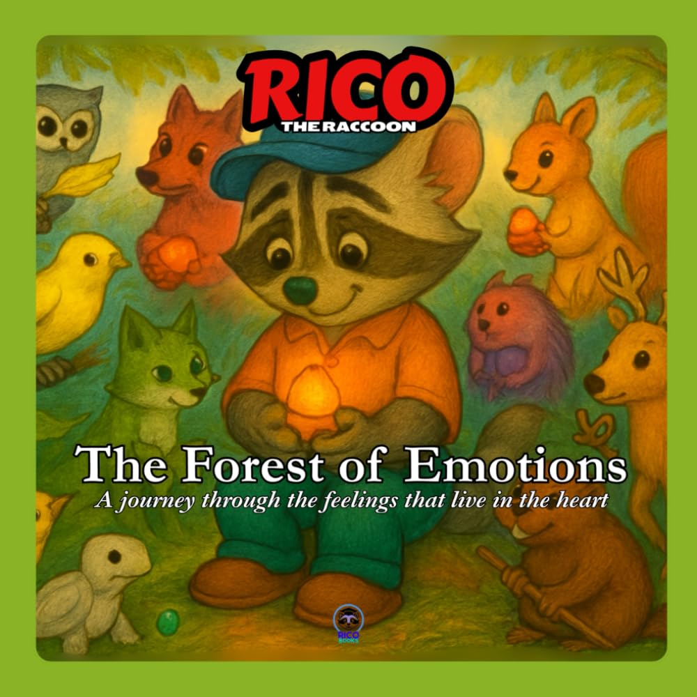 The Forest of Emotions: A Children’s Illustrated Book to Explore Feelings, Mindfulness, and Emotional Growth with Rico the Raccoon
