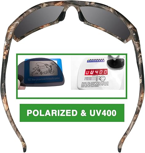 Miniatura 5 de Gafas de sol deportivas polarizadas para hombres y mujeres, ideales para conducir, pescar, ciclismo y correr, protección UV