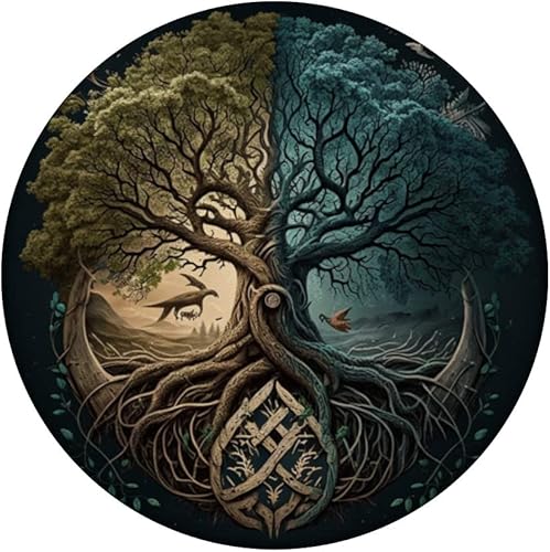 Miniatura 3 de "Yggdrasil" Viking Tree of Life Design PopSockets PopGrip intercambiables