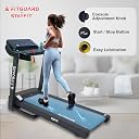 FITGUARD Treadmill By STAYFIT 3HP Peak Home Use High-Speed 12KM/Hr Auto Lubrication & App Features Treadmill (Max Wt: 110 kg) gallery image