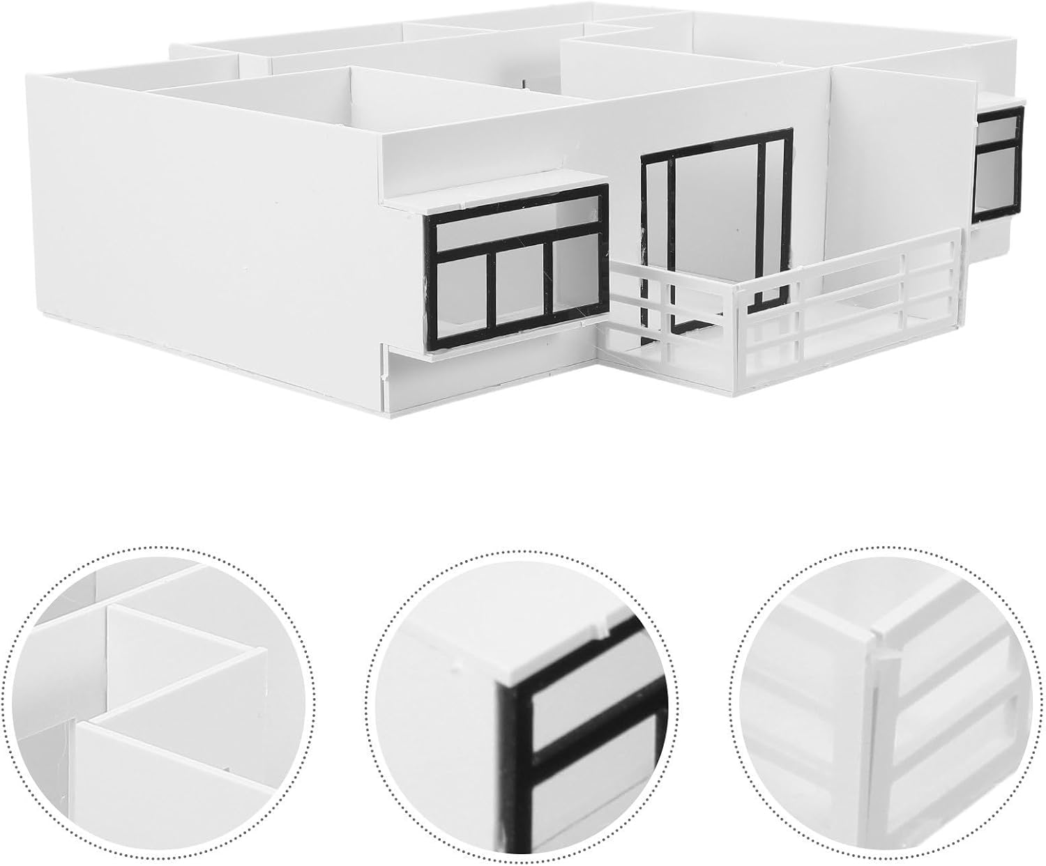 1/50 Scale Interior Section Architecture Building Kit for DIY Model Work