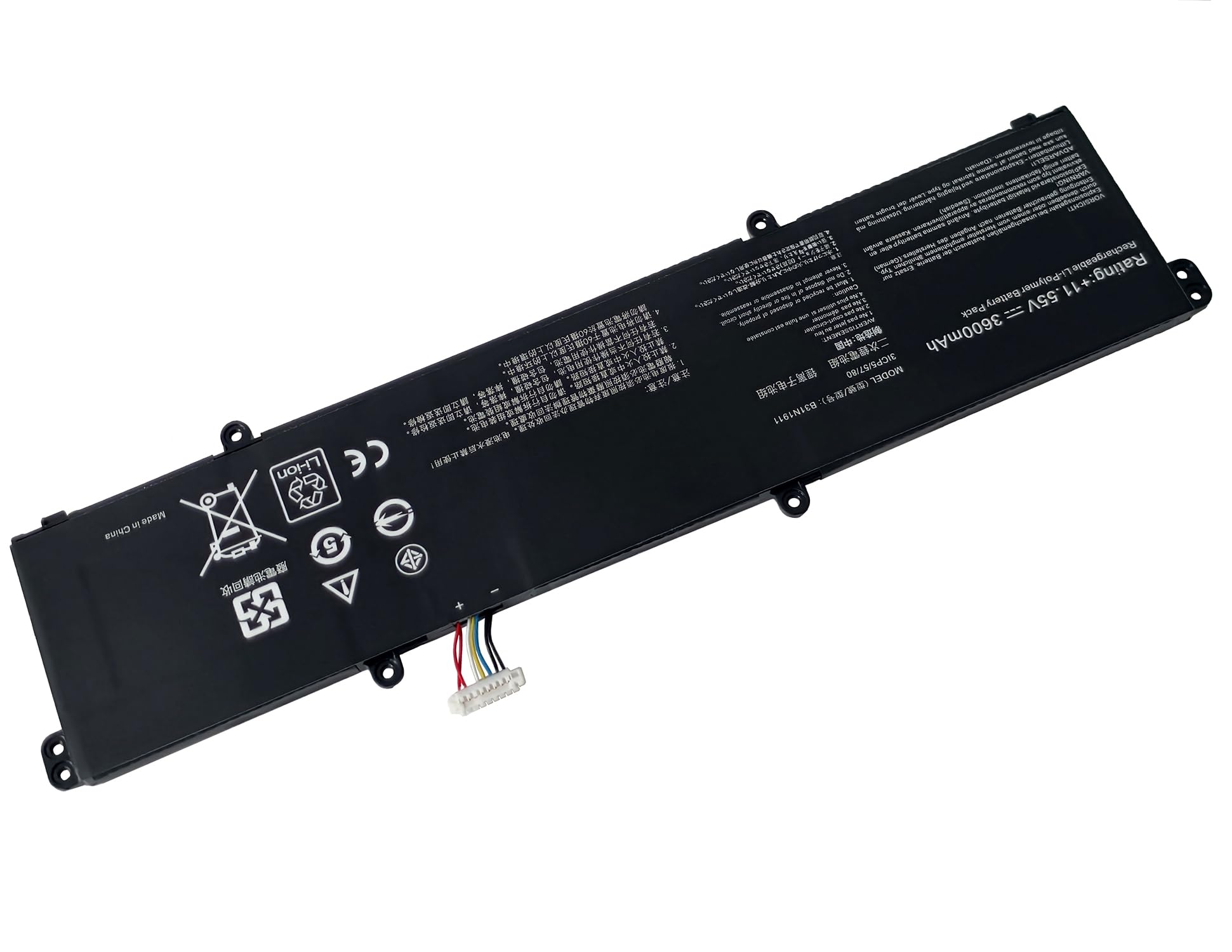 B31N1911 C31N1911 Batterie pour ASUS VivoBook Flip K413EA K413FA K413FP K413FQ S433EA S433FA TM420U TM420UA TP420UA TP470EA TP470EZ X413EA X413JA X421DA X421EA X421EP X421FF X421FQ X421JA