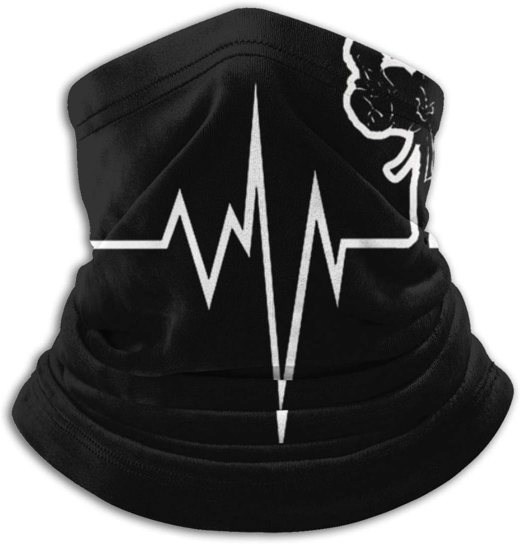 Taekwondo Heart Beat Korea Martial Art Unisex Seamless Bandanas Face Mask Neck Gaiter Headband