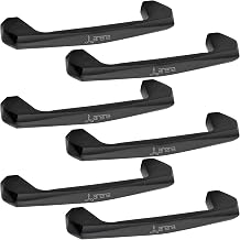 Arena Matte Black Cabinet Pulls for Kitchen Cabinet Handles, Pull Handle, Kitchen Drawer Handle, Door and Drawer Handles for Wooden Furniture (4 Inch-96mm-Pack of 6)