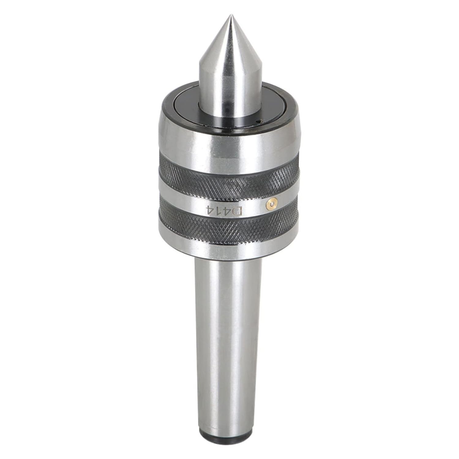 Live Bearing Tailstock Center, MT4 60 Degree Medium Duty Live Center, Morse Taper Triple for Bearing CNC Lathe Work