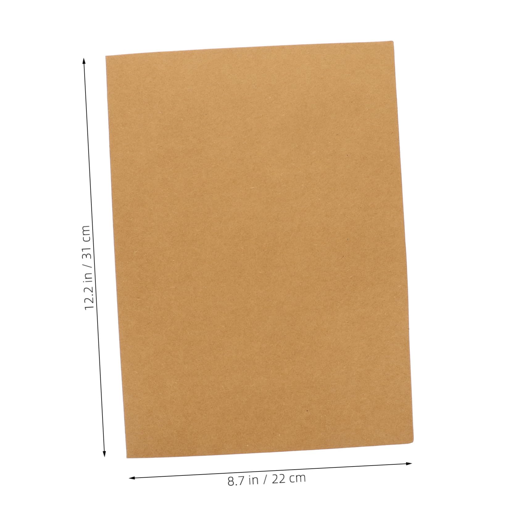 Chemise à Documents en Papier Kraft A4, Lot de 20 Pièces