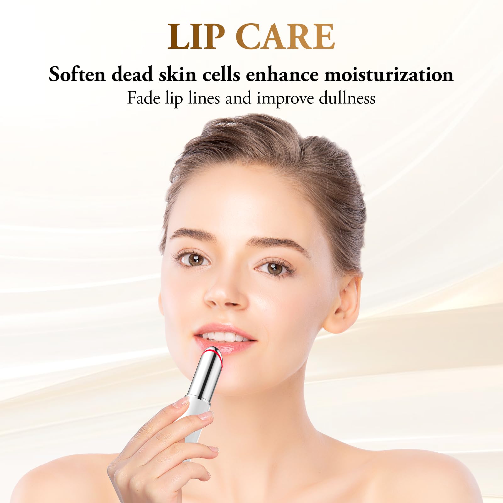 Augenmassagegerät,ANLAN 40±2℃ Gesichtsmassagegerät Eye Fresher Elektrisch EMS Gesicht Gerät LED Lichttherapie Facial Massager für augenringe entfernen,Face & Eye massager Anti Falten Anti Aging