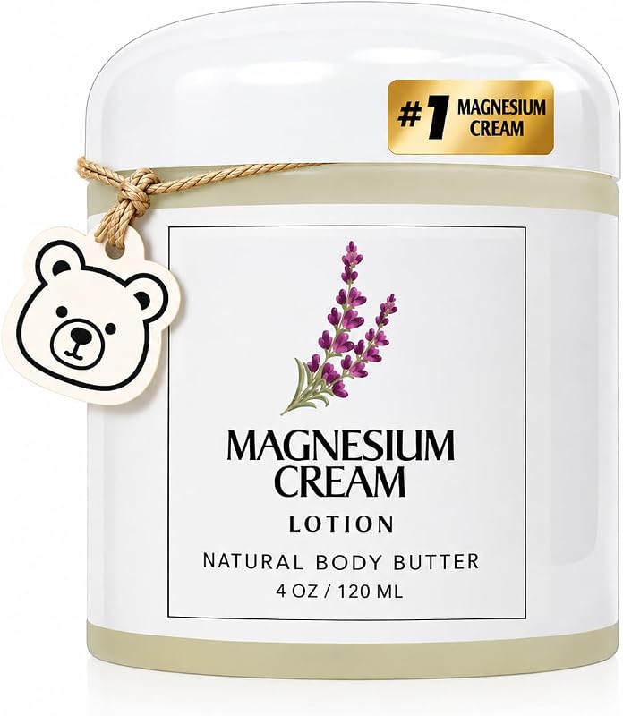 Loção cremosa com magnésio para os pés e articulações HUSPUR com arnica, 1 unidade