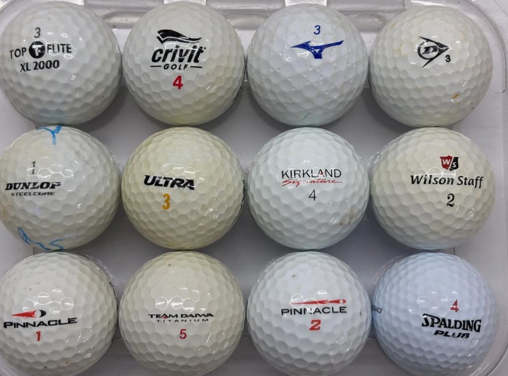 50 Valor Pelotas de Golf – Grado 2 Pelotas de Lago (Used no Nueva)