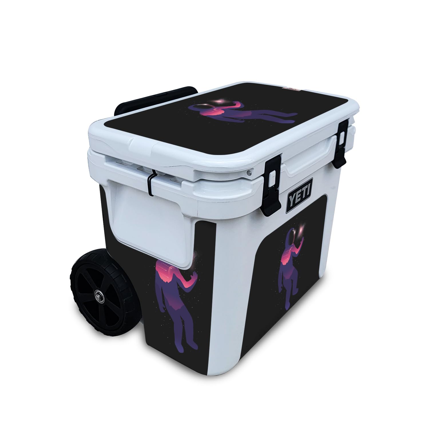 Skin Compatible with Yeti Roadie 32 Wheeled Cooler - Astronaut - Premium 3M Vinyl Protective Wrap Decal Cover - Easy to Apply | Crafted in The USA by MightySkins