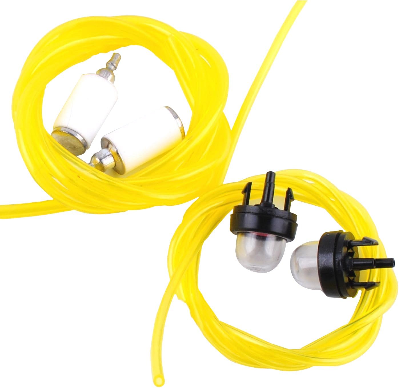 Podoy Repower Kit for Compatible with Craftsman Poulan Chainsaw Tune Up Kit 530095646 Fuel Filter Tygon Fuel Line with188-512-1 530047721 Primer Bulb