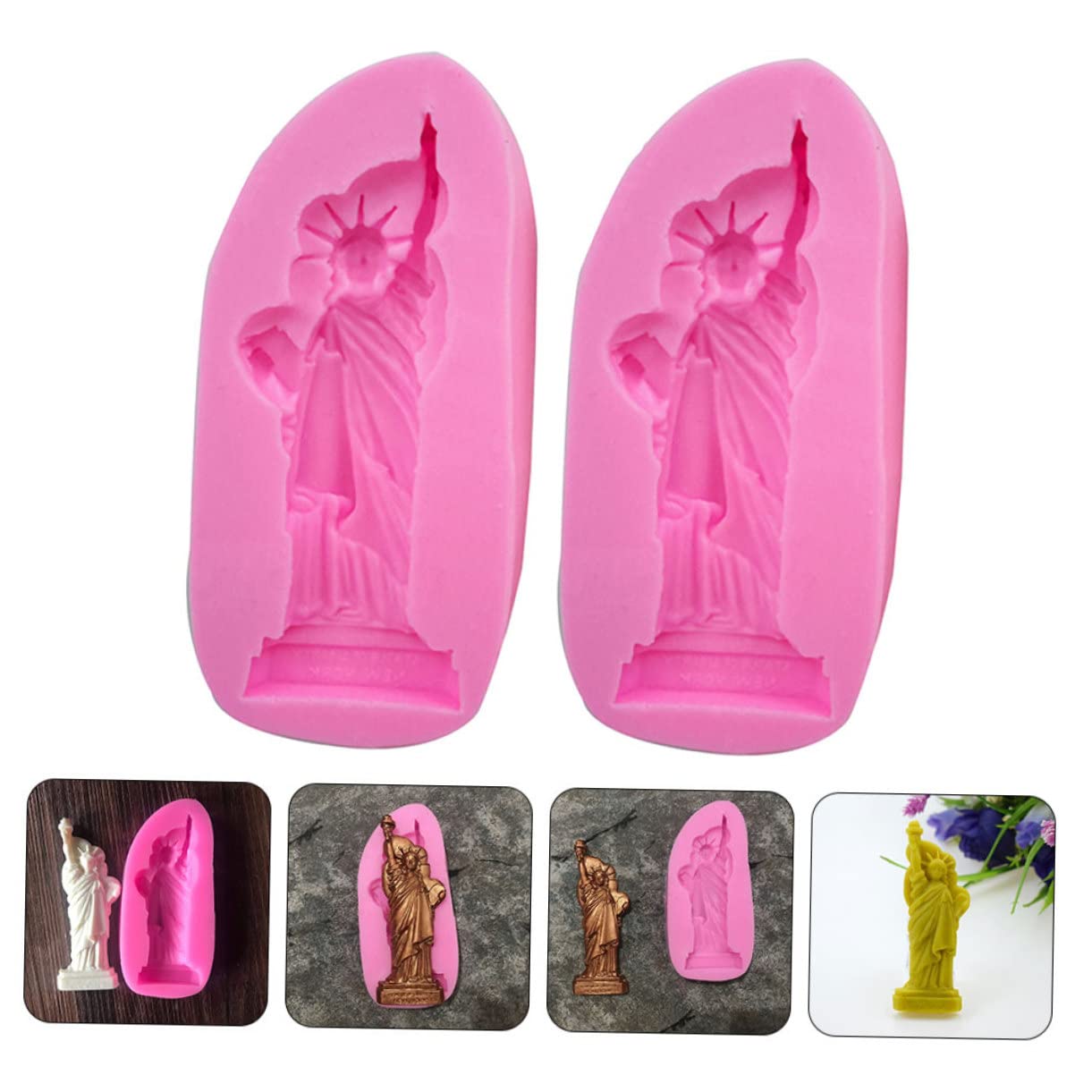 6piezas Moldes De Para Pudding y Helados Forma De Para y Postres Fabricación y