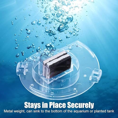 Miniatura 8 de MiOYOOW Planaria - Trampa transparente para caracoles de acuario natural para acuario, tanque de peces, diminuta sanguijuela de caracol