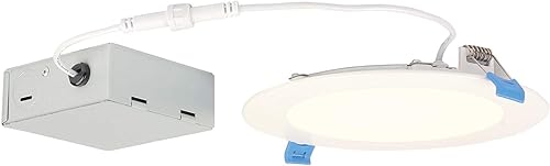 Miniatura 7 de Westinghouse Lighting 5097100 - Lámpara empotrable LED empotrable delgada de 4 pulgadas, color blanco