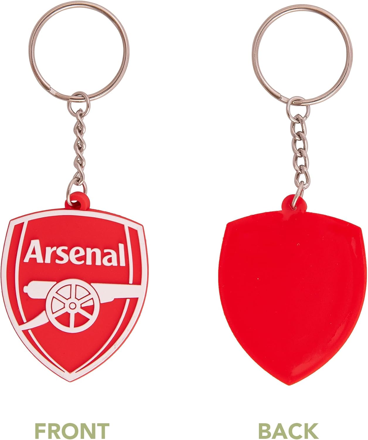 Desert Cactus Arsenal FC Keychain Gunners Holloway Soccer Football Car Keys Holder (PVC A)