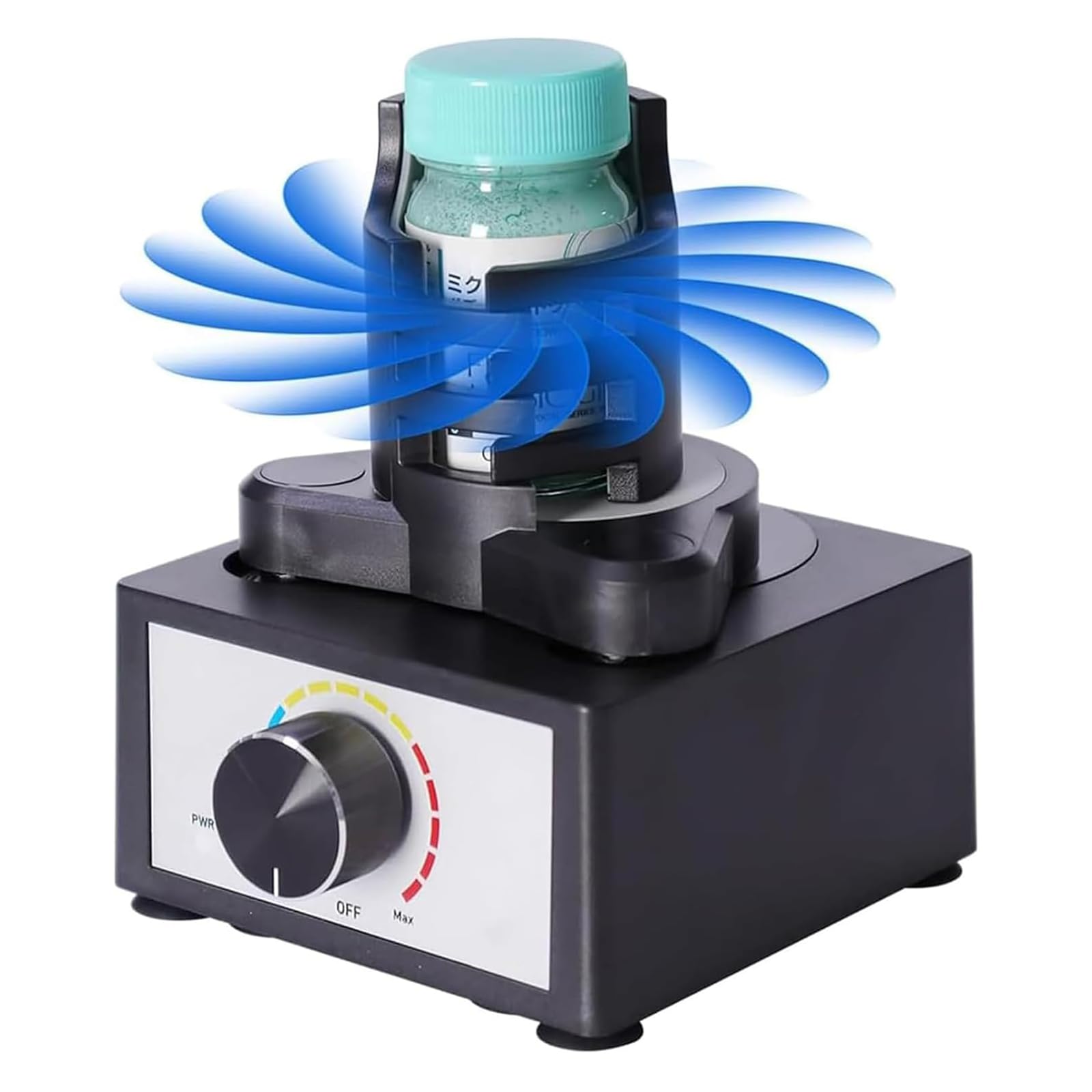 MObyat Mélangeur de Peinture, agitateur Vortex de Laboratoire, réglage à 3 Vitesses, mélange de Couleurs de pigments/Rotation de Peinture à Grande Vitesse, pour Laboratoire, Vernis à Ongles