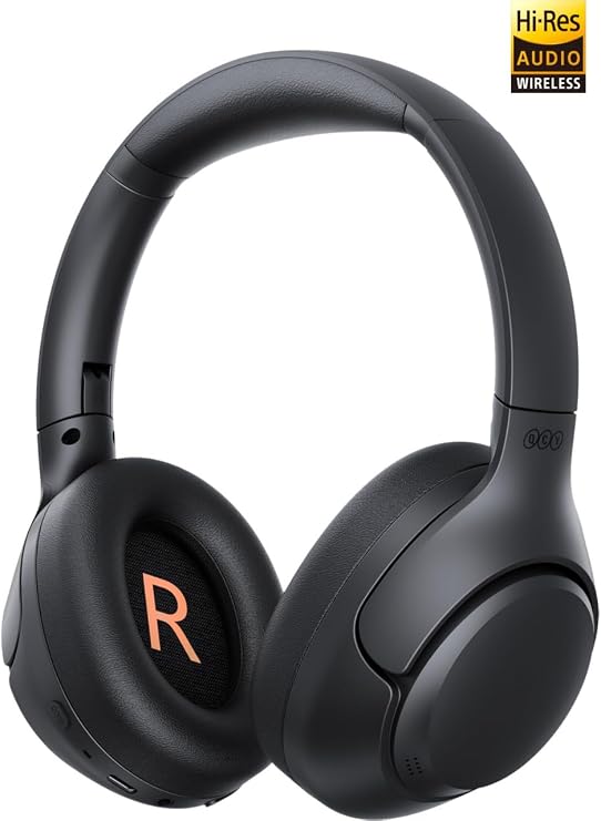 QCY H3 Hybrid ANC Hi-Res Bluetooth 5.4 Headphone Wireless Headset Dual Device Support Black