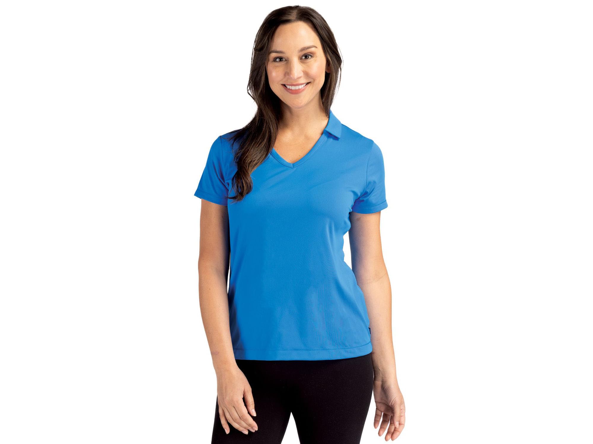 Cutter & Buck Daybreak Eco Recycled Womens V-Neck Polo