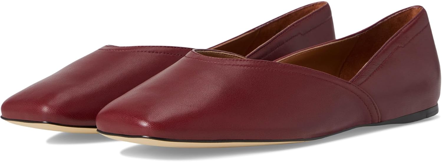 Franco Sarto レディース Flexa Adalina バレエフラット, Bordo Red, 25.0 cm