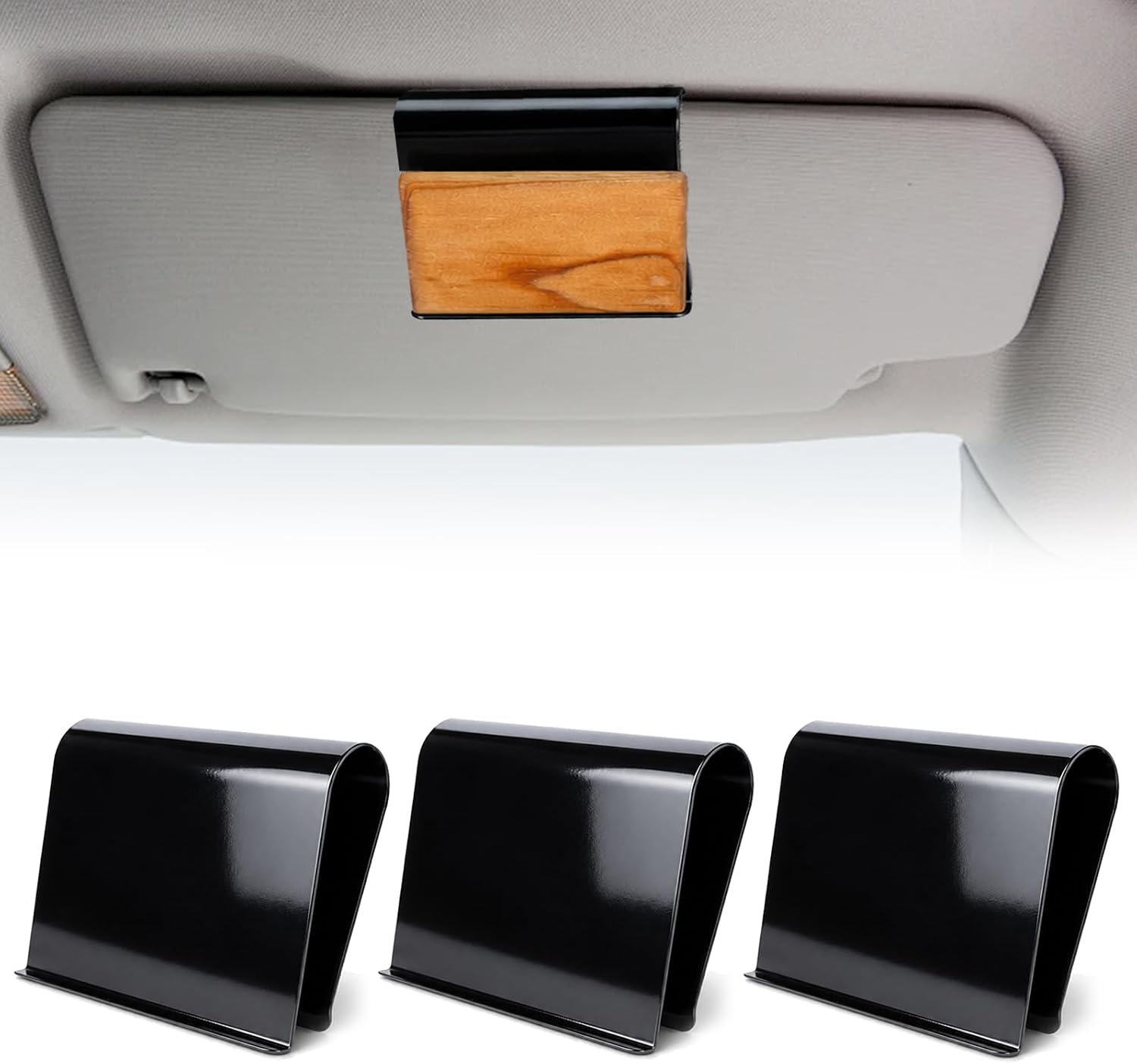 3pcs Car Visor Clip Holder for Drift Car Air Freshener