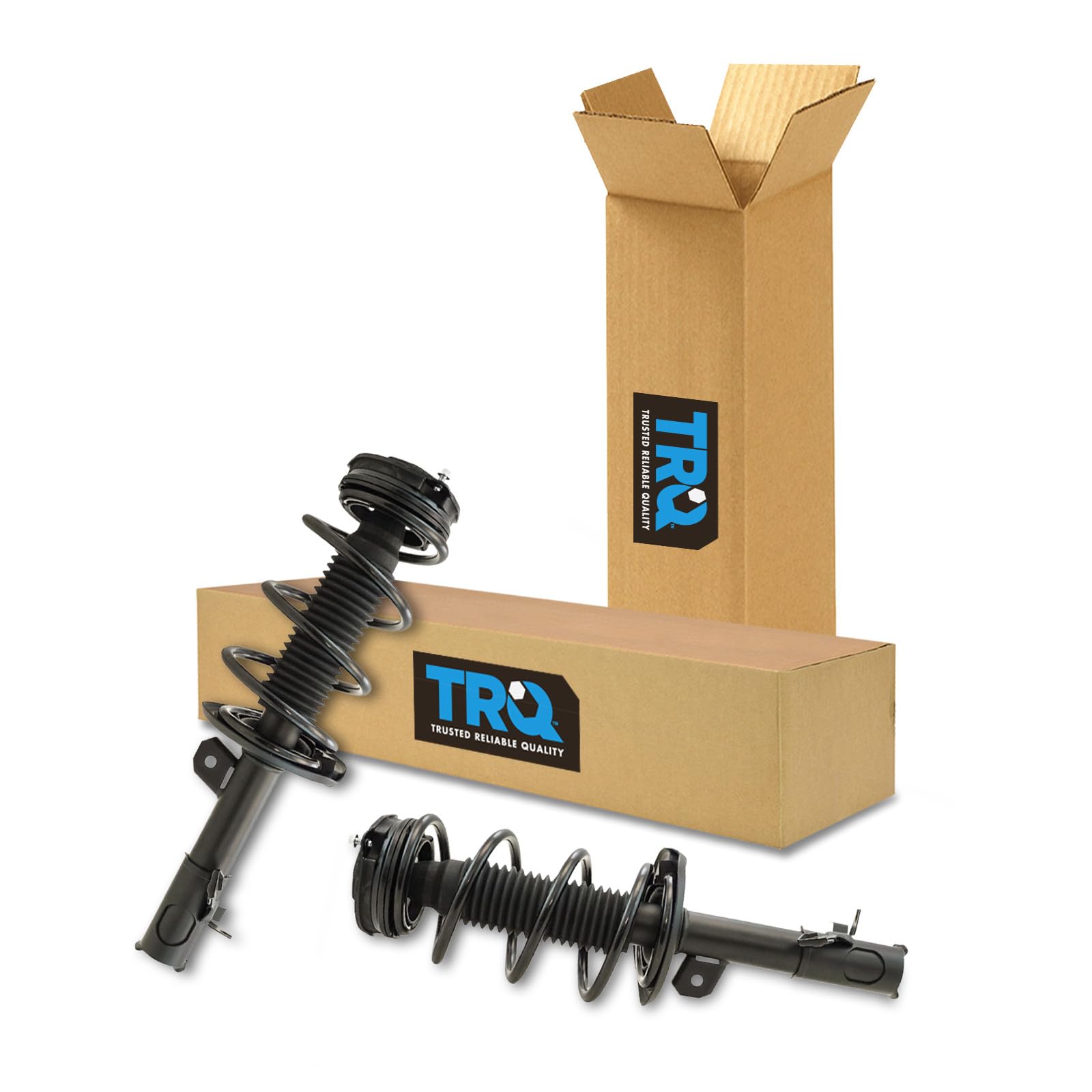TRQ Front Strut and Spring Assembly Set 2 Piece