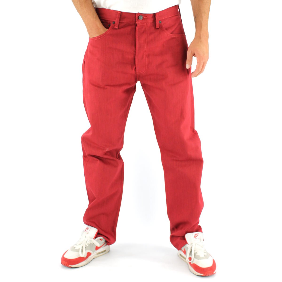 Levi's Men's 501 Original Shrink to Fit Jeans, Dark Blue Crispy Neppy STF, 32W x 32L — view 20