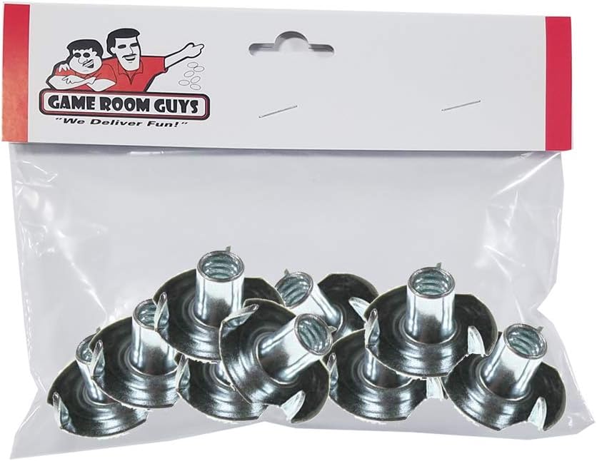 Game Room Guys T-Nuts 10-24 Thread x 5/16" Barrel (Pkg of 10)