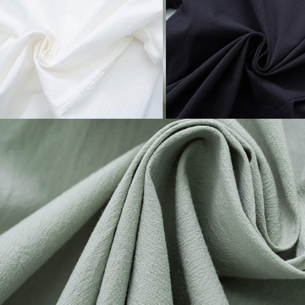 ZHOUXIAO Abbigliamento da Uomo in Tai Chiuso da Uomo Kung Fu Vestiti Tradizionali Cinesi a Maniche Lunghe, Ampio Vestito di sizetang Pantaloni Hanfu Giacche Giacche Arti marz green-3XL
