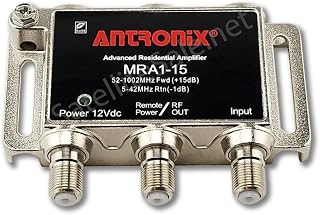 ANTRONIX Residential Amplifier MRA1-15/ACP with Power Adapter & Power INSERTER