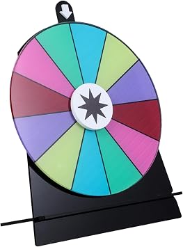 Prize Rotation Wheel Acrylic Game Wheel for Parties Interactive Decision Maker Erasable Board Stand for Weddings Gatherings