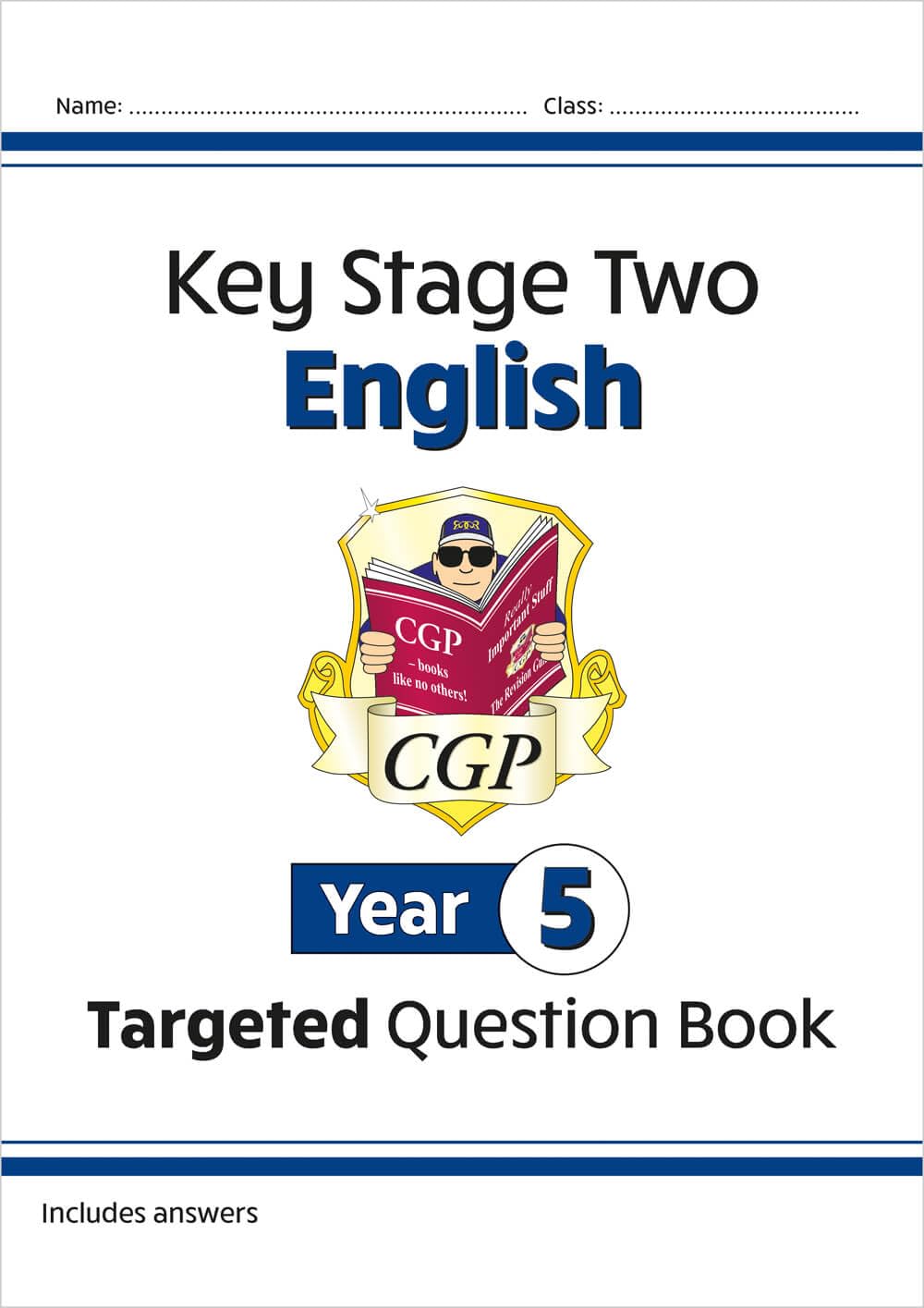 Coordination Group Publications Ltd (CGP) KS2 English Year 5 Targeted Question Book