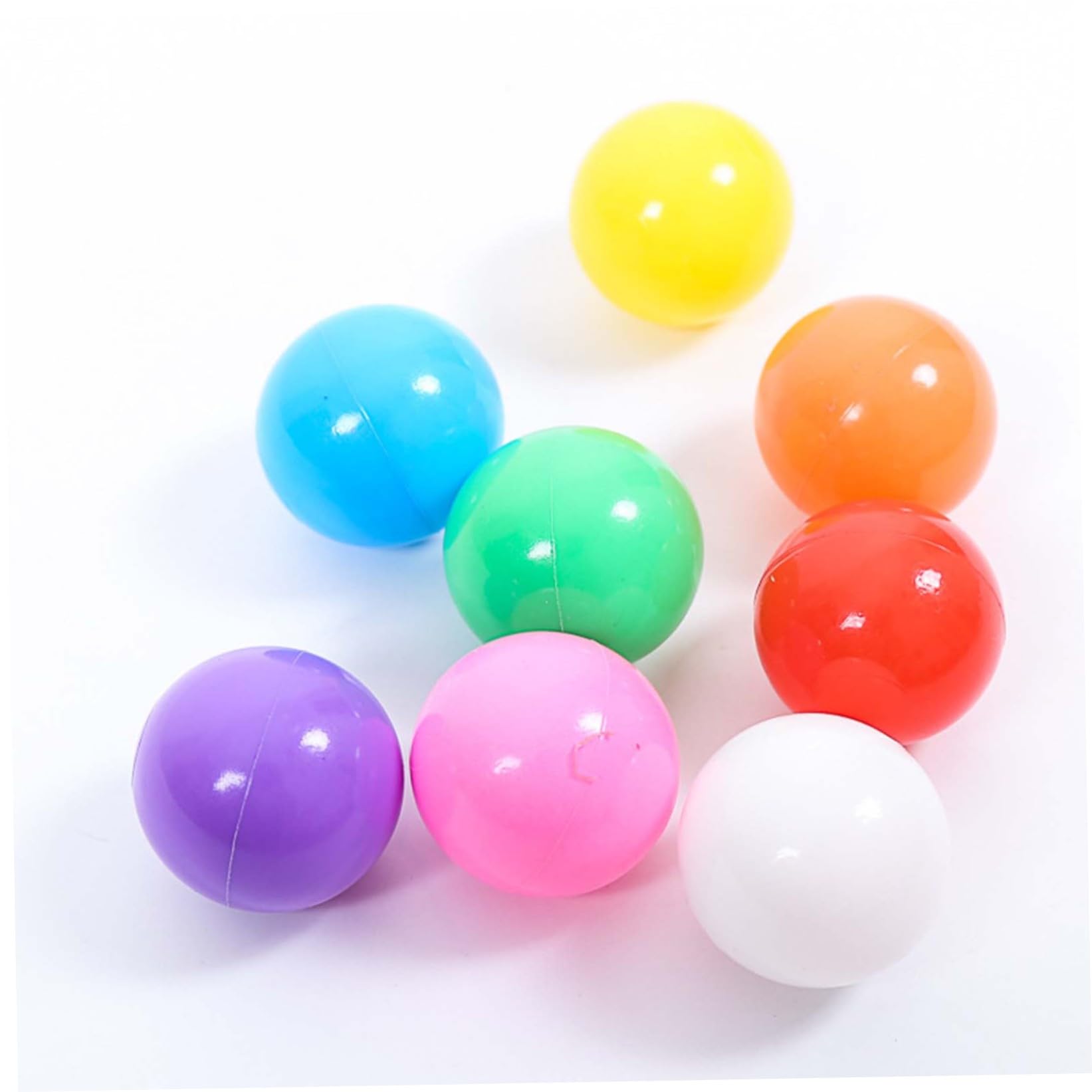 100 pezzi per bambini, piscina di palline rotonde, piscina di palline, coloful, oceano, giocattoli per bambini, in plastica, per, ragazzi, ragazze, giochi per, con