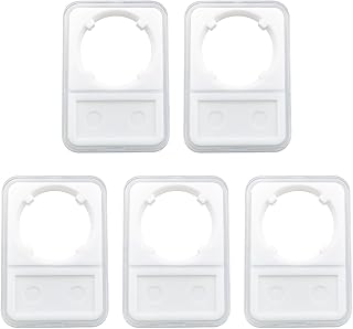 5PCS Coin Encapsulation Display Case Transparent Acrylic Morgan Dollar and Peace Dollar Protective Case for 38mm Diameter Collector's Organiser Box