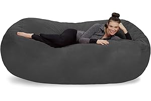Sofa Sack XL Memory Foam Bean Bag Lounger: Oversized Couch for Adults and Kids