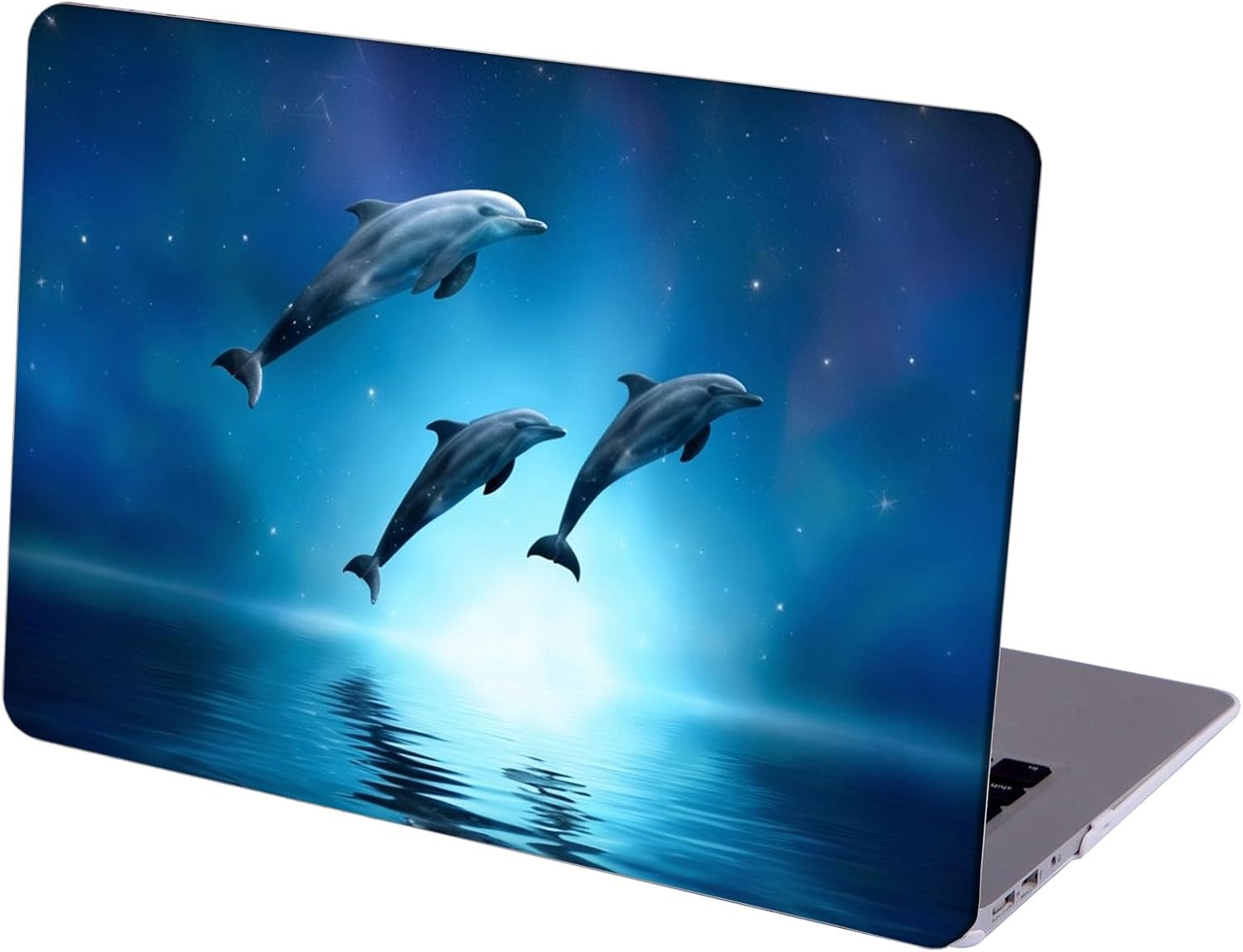 Compatible with MacBook Neo 13-inch, Hard Shell Case with Keyboard Cover and Screen Protector (A3404 A18 Pro chip, 2026 Release) - Dolphins MC21854