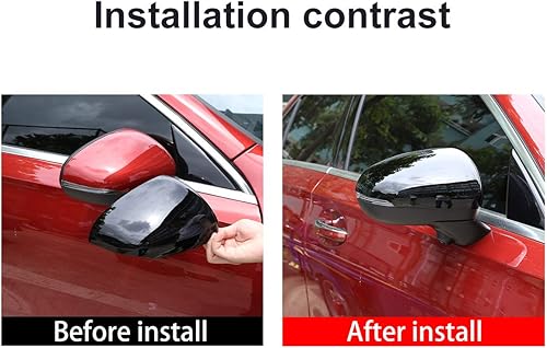 Miniatura 2 de YIWANG Cubierta para espejo retrovisor lateral de coche, color negro brillante, tapa para Mercedes Benz Clase A W177 A180 A200 2019 2020 accesorio