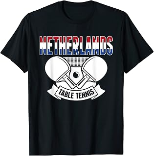 Netherlands Ping Pong Lovers - Dutch Table Tennis Supporters T-Shirt