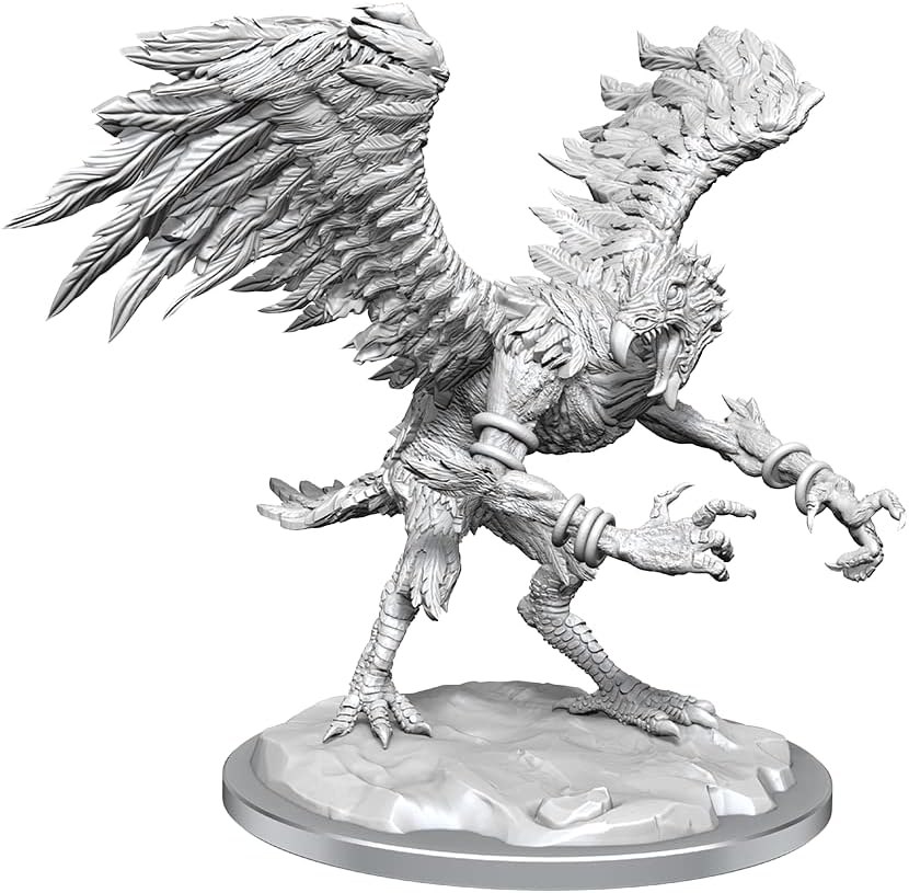 WizKids D&D Frameworks: Vrock - Unpainted and Unassembled