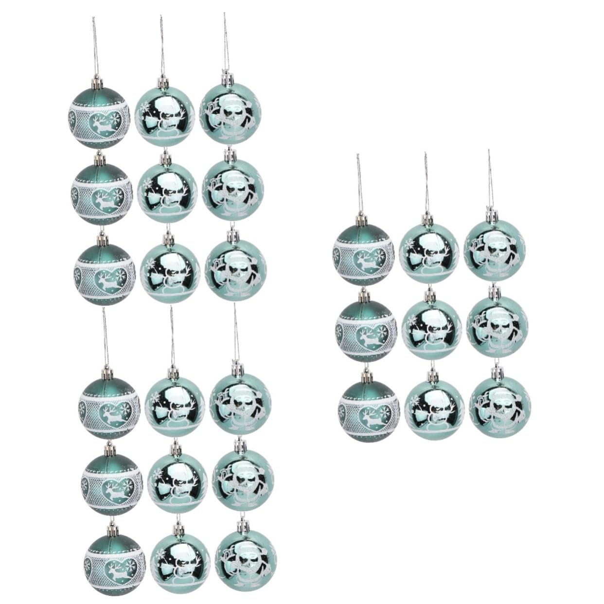 Pendentifs pour décoration de fête IMIKEYA et ornements de sapin