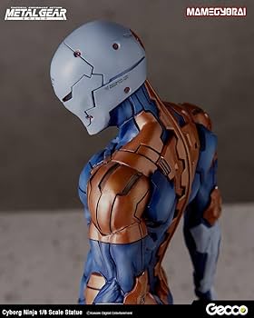 サイボーグスカルフィギュア シルバー Amazon.co.jp: Metal Gear Solid/Cyborg Ninja, 1/6 Scale